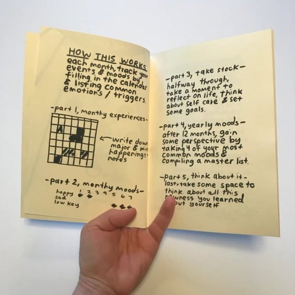 NWT MOOD CYCLES NOTEBOOK - Picture 4 of 5